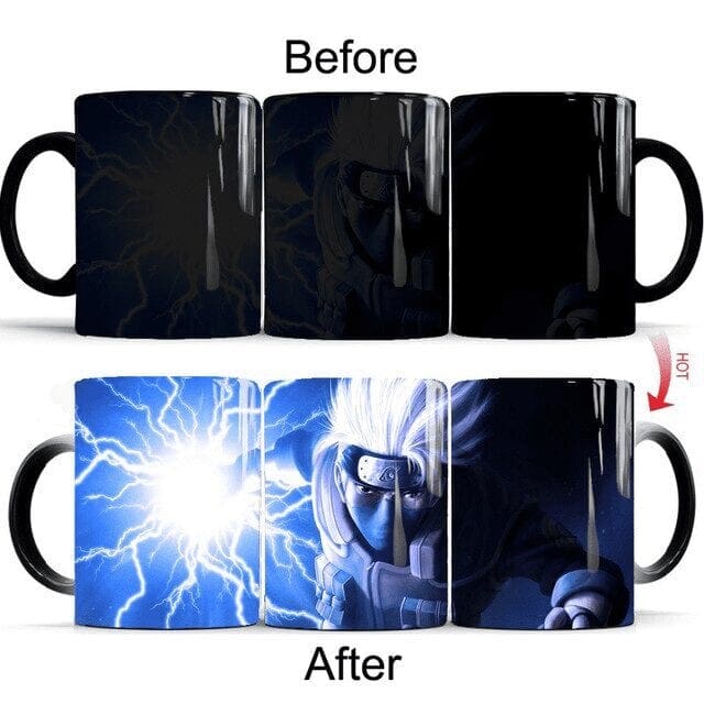 NARUTO SHIPPUDEN Mug thermo-réactif Kakashi/Itachi